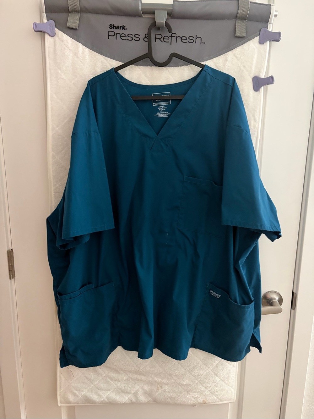 Cherokee Teal Workwear Top